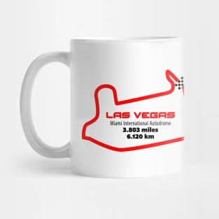 Las Vegas Track Graphic Mug